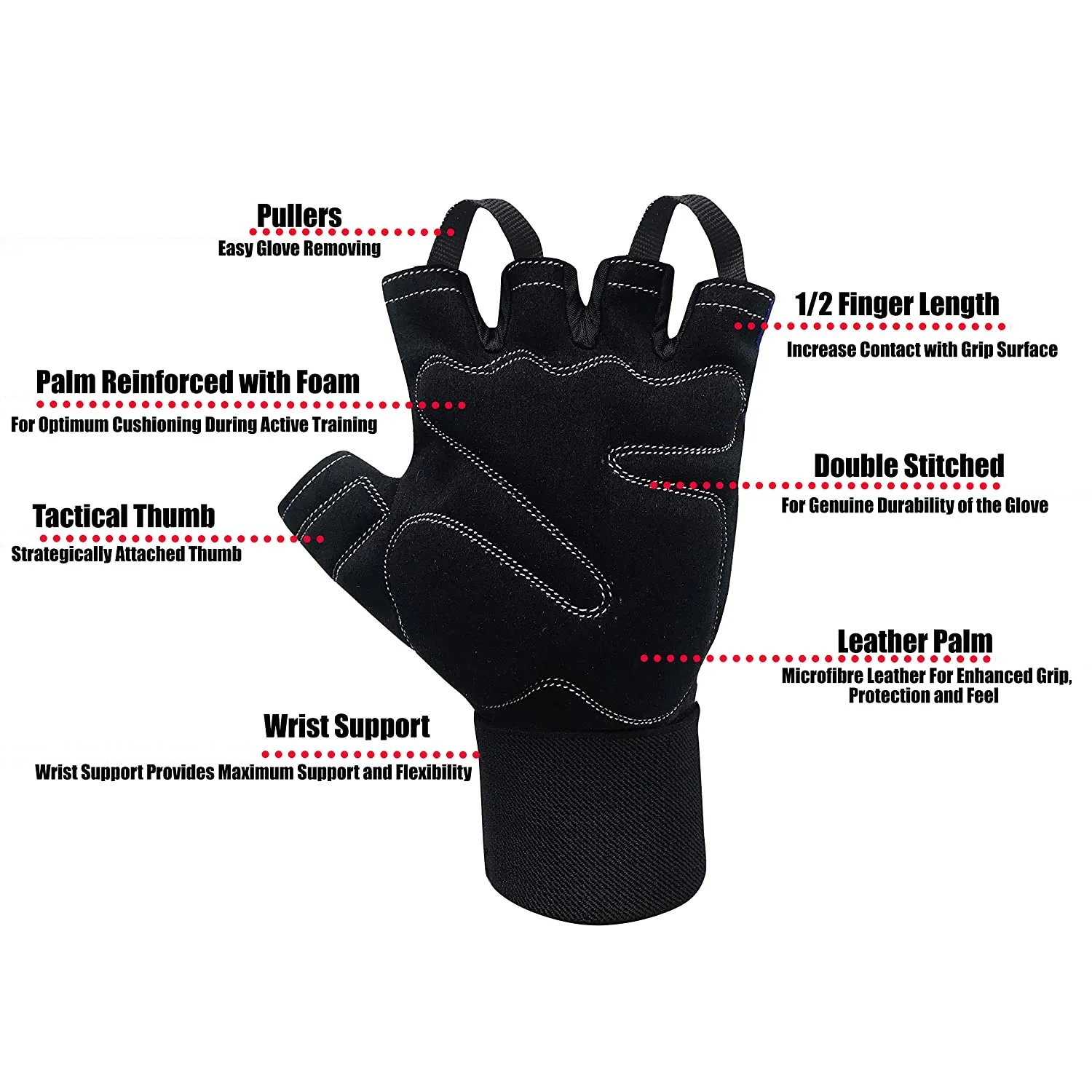 Custom Gym Gloves Pak Gloves Industries